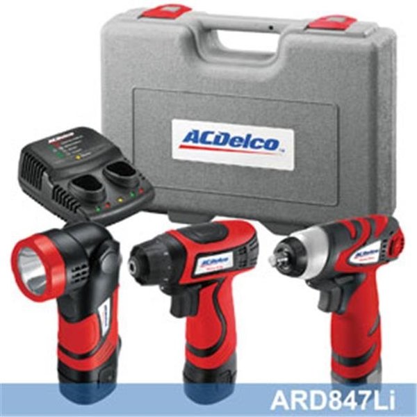 Acdelco AC Delco  ACD-ARD847LI 8V 2-In-1 Driver - Light With Impact ACD-ARD847LI